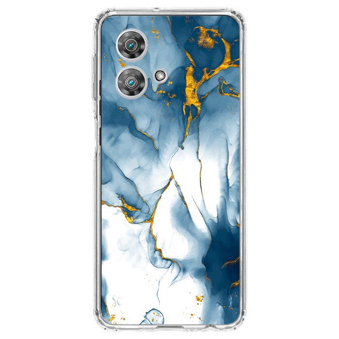 Case Celular Marmol Azul - Motorola