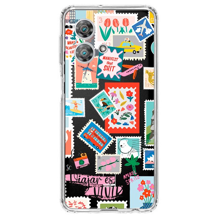 Case Celular Postales - Motorola