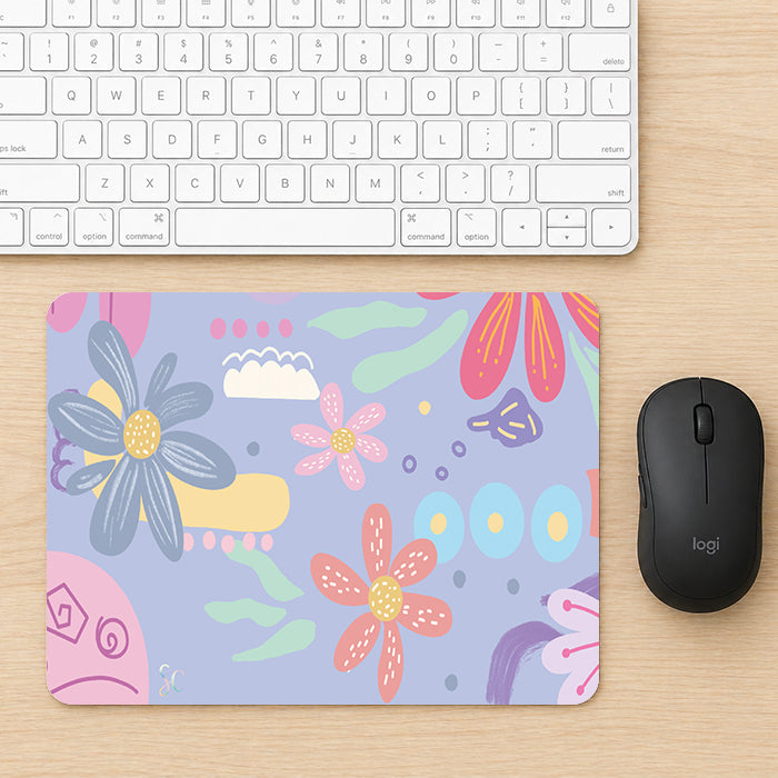 Mouse Pad Margaritas Colores