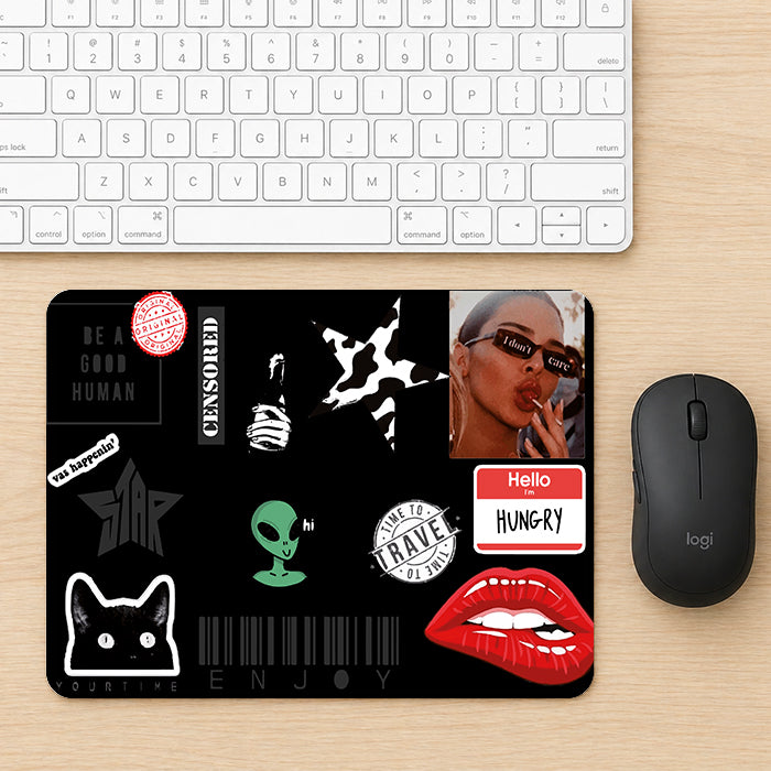 Mouse Pad Stickers