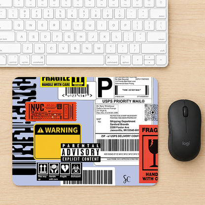 Mouse Pad Warning