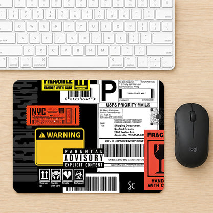 Mouse Pad Warning