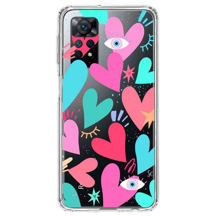 Case Celular Corazones 2 - Xiaomi