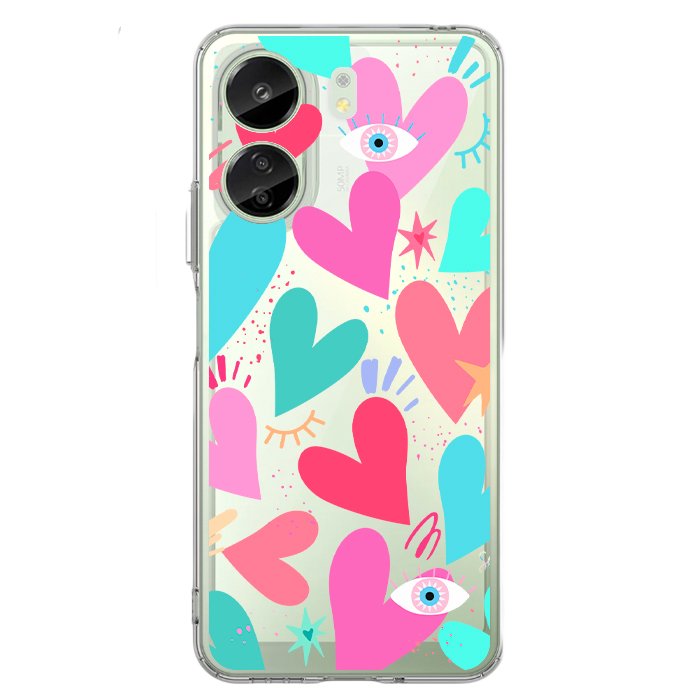 Case Celular Corazones 2 - Xiaomi