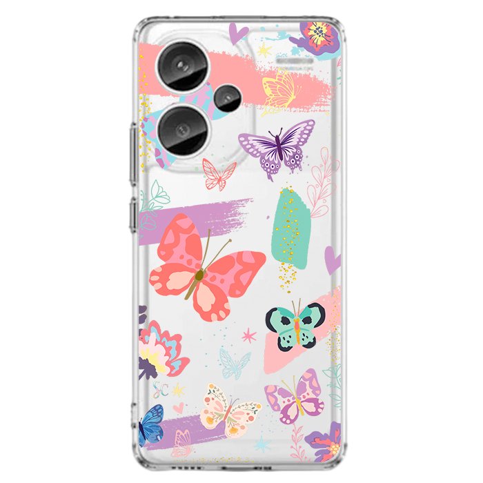 Case Celular Mariposas Colores - Xiaomi