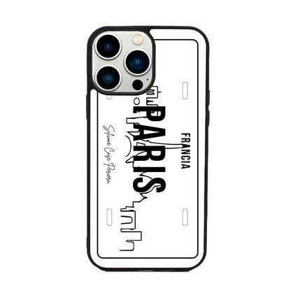 E. iPhone Placa Paris