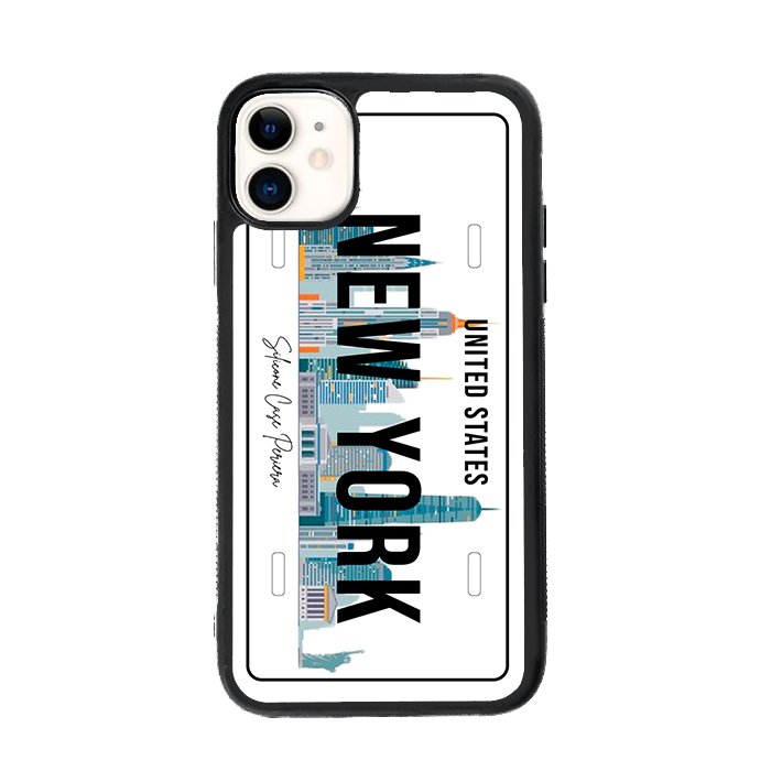 E. iPhone Placa New York