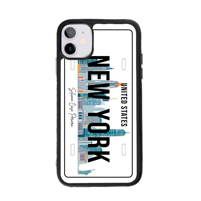 E. iPhone Placa New York