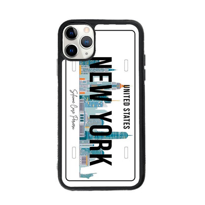 E. iPhone Placa New York