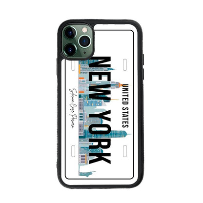 E. iPhone Placa New York