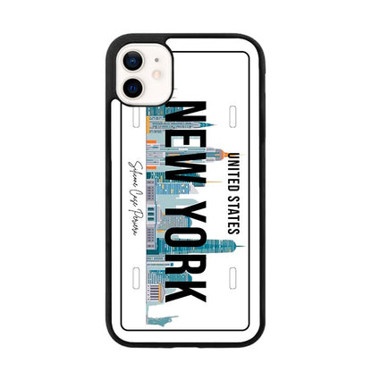 E. iPhone Placa New York