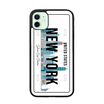 E. iPhone Placa New York
