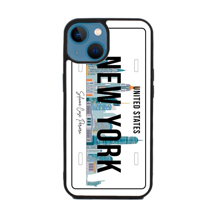 E. iPhone Placa New York