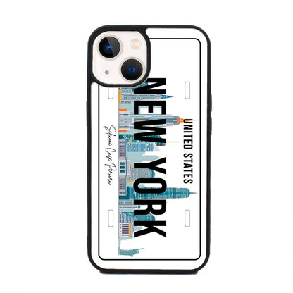 E. iPhone Placa New York