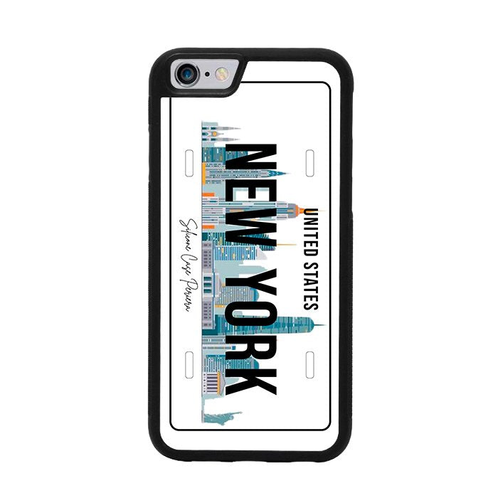E. iPhone Placa New York