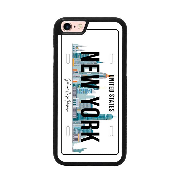 E. iPhone Placa New York