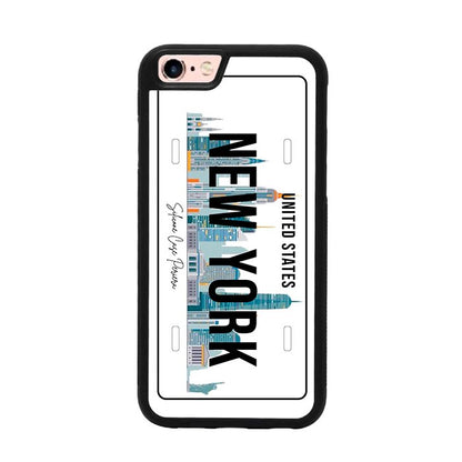 E. iPhone Placa New York