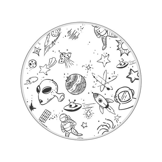 Popsocket Galaxia Blanco