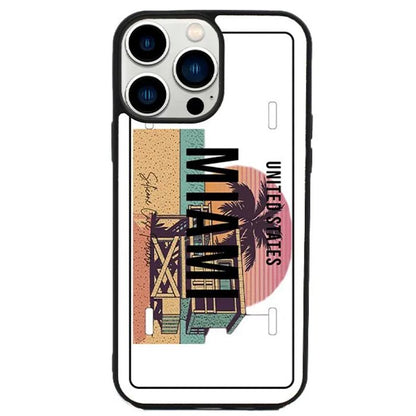 E. iPhone Placa Miami