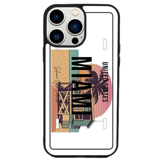 E. iPhone Placa Miami