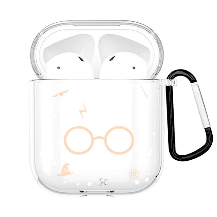 Case Audífonos Transparente Potter