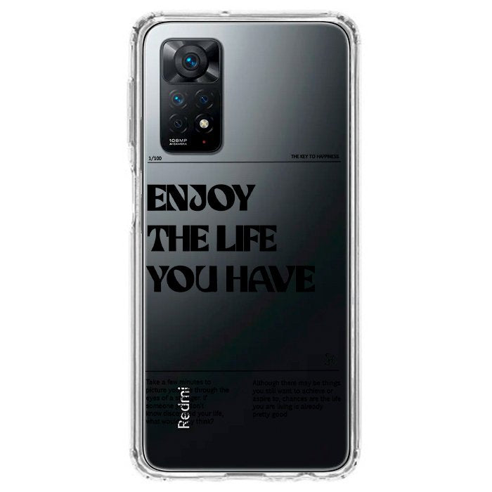 Case Celular Disfruta La Vida - Xiaomi