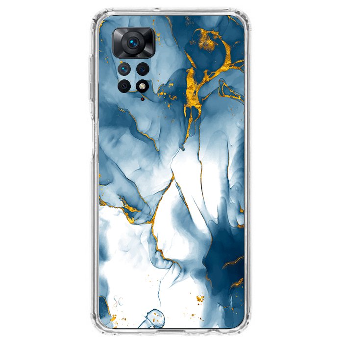 Case Celular Marmol Azul - Xiaomi