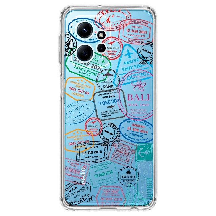 Case Celular Sellos Pasaporte - Xiaomi