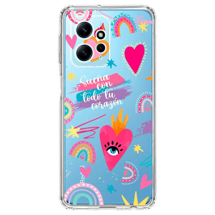 Case Celular Corazones 3 - Xiaomi