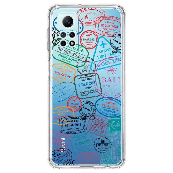 Case Celular Sellos Pasaporte - Xiaomi