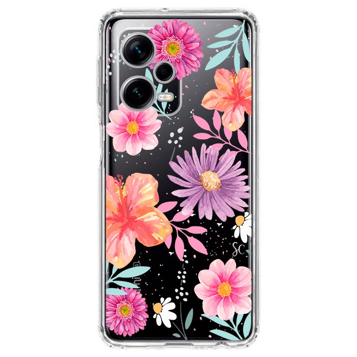 Case Celular Flores 3 - Xiaomi