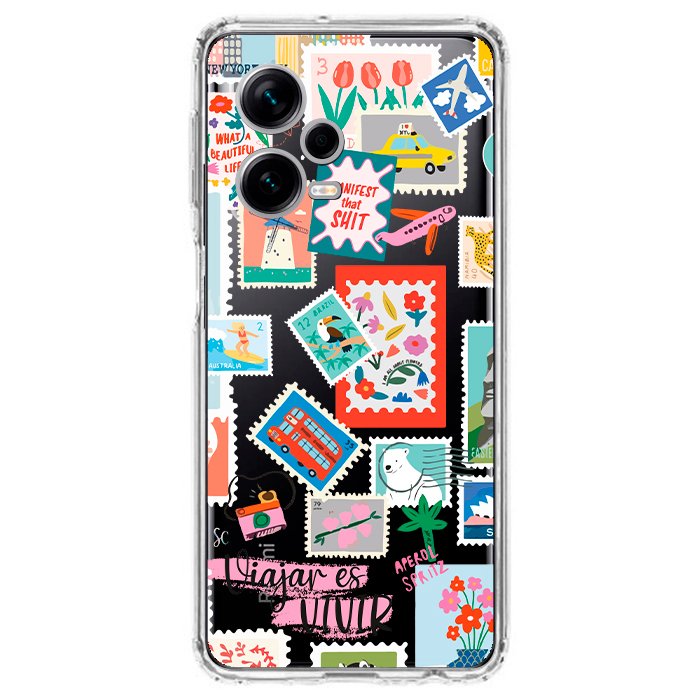 Case Celular Postales - Xiaomi
