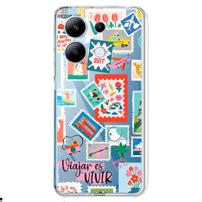 Case Celular Postales - Xiaomi