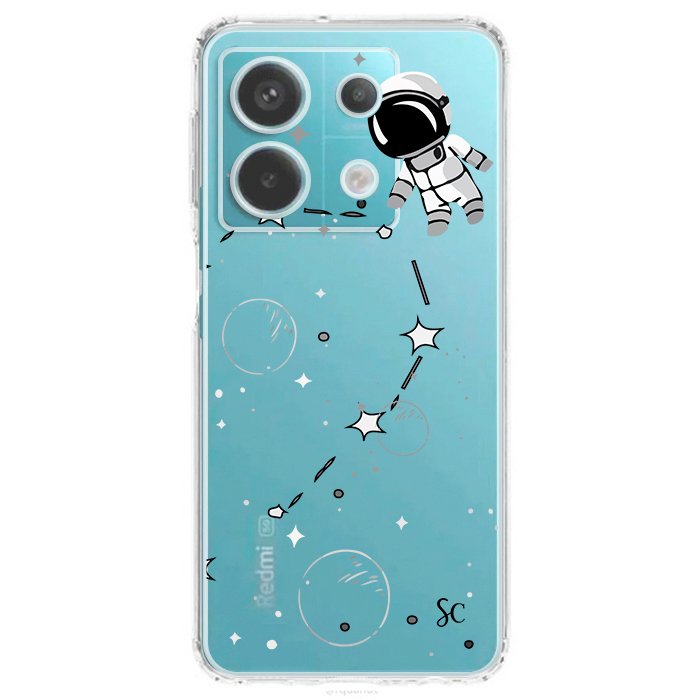 Case Celular Astronauta 2 - Xiaomi