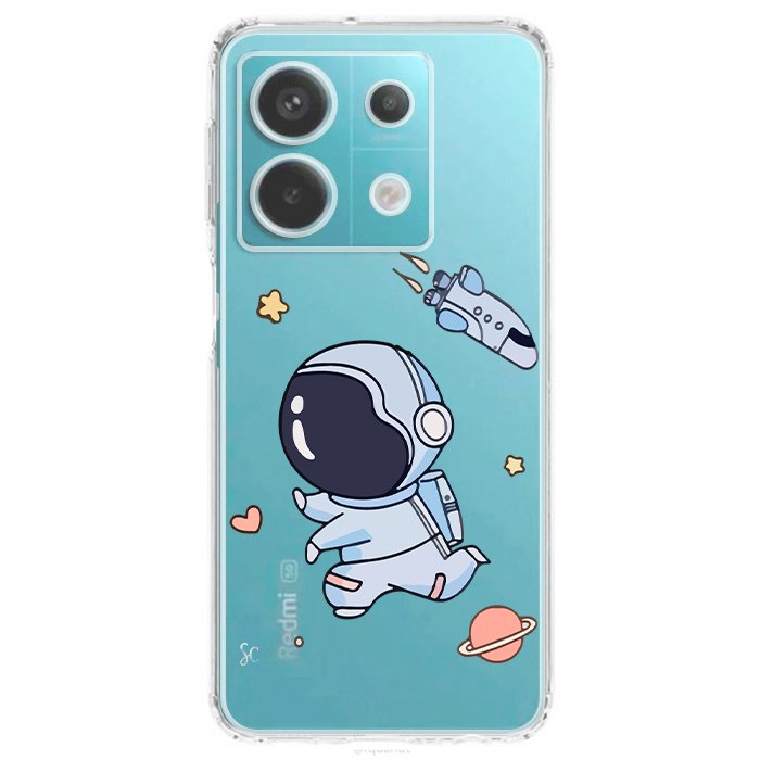 Case Celular Astronauta - Xiaomi