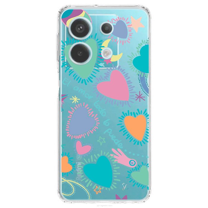 Case Celular Love - Xiaomi