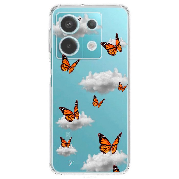 Case Celular Mariposas - Xiaomi
