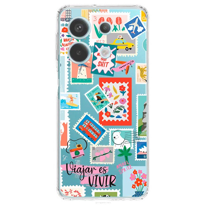 Case Celular Postales - Xiaomi