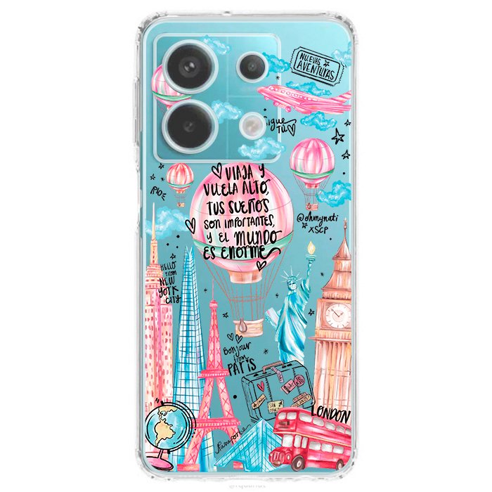 Case Celular Travel - Xiaomi