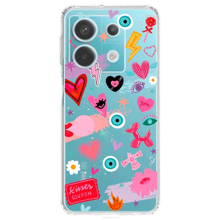 Case Celular Kisses - Xiaomi