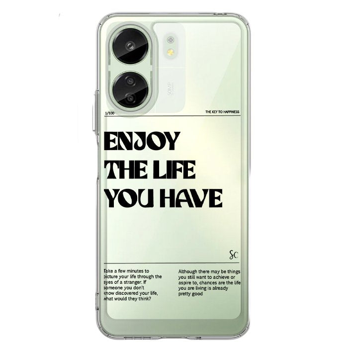 Case Celular Disfruta La Vida - Xiaomi