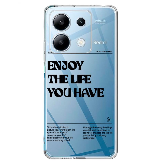 Case Celular Disfruta La Vida - Xiaomi
