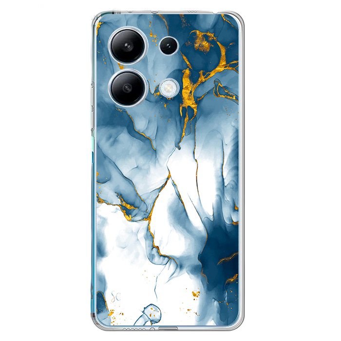Case Celular Marmol Azul - Xiaomi