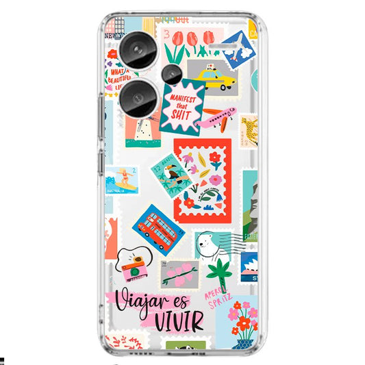 Case Celular Postales - Xiaomi