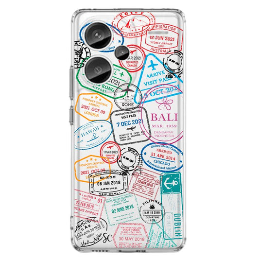 Case Celular Sellos Pasaporte - Xiaomi