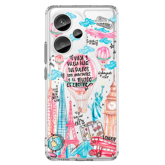 Case Celular Travel - Xiaomi