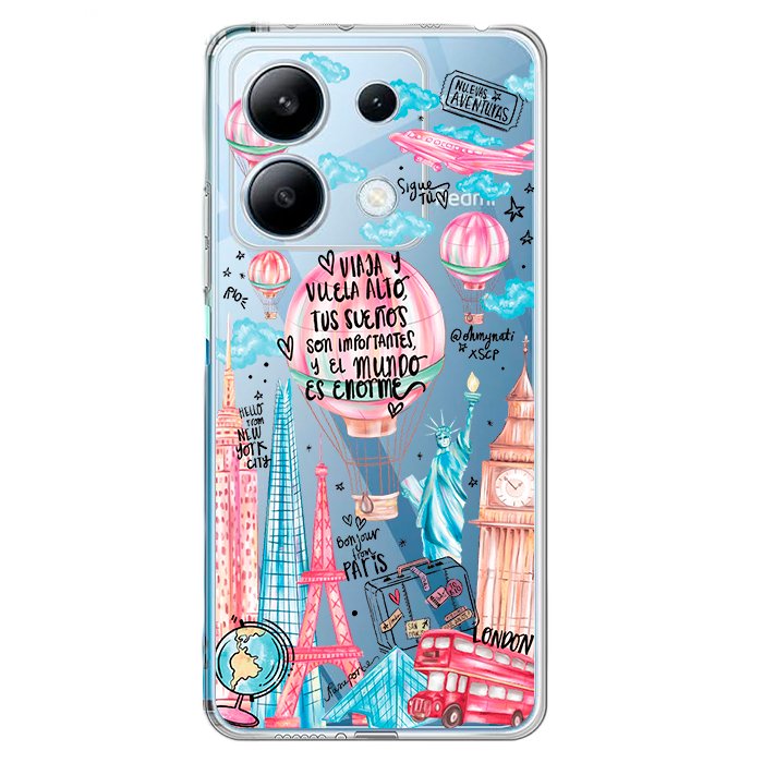 Case Celular Travel - Xiaomi