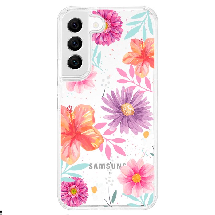 Case Celular Flores 3 - Samsung