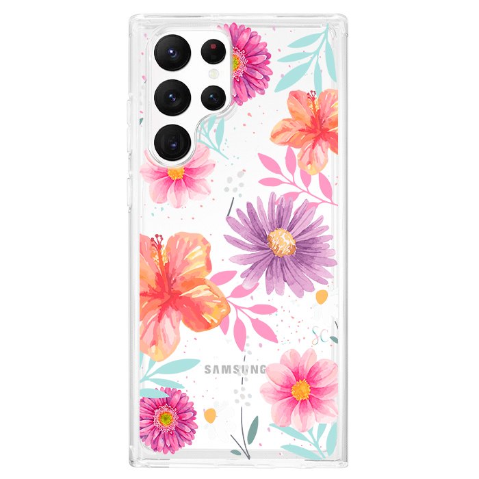 Case Celular Flores 3 - Samsung