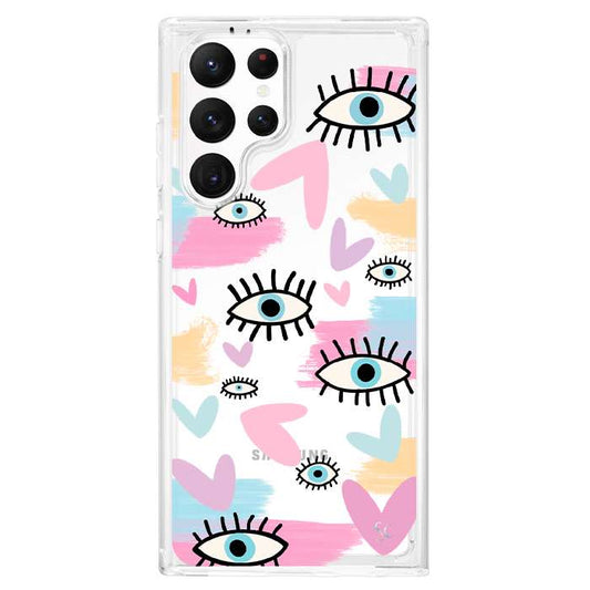 Case Celular Heart Eyes - Samsung